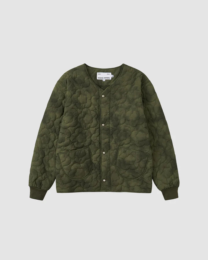 Sundae School - MATCHA MOCHI QUILTED MILITARY LINER