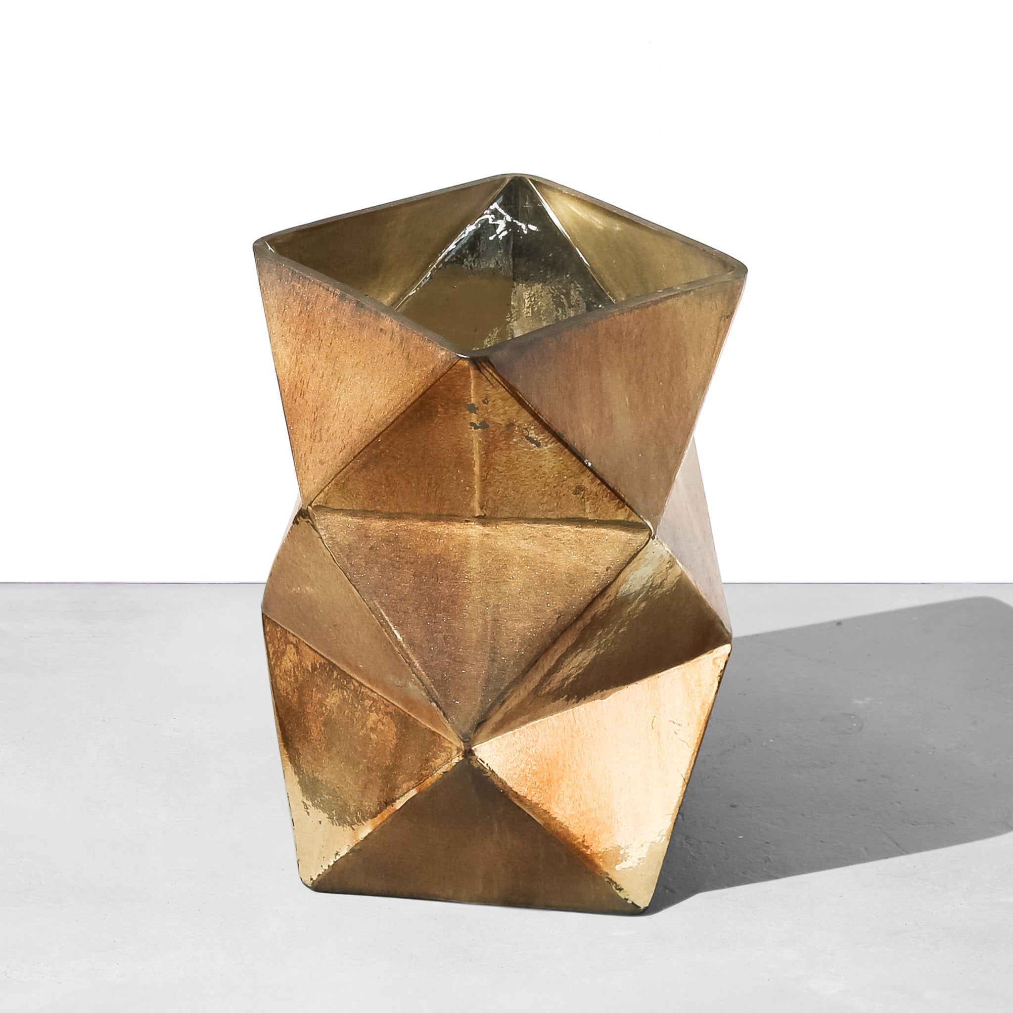 West Elm Prism Mercury Glass Large Vase