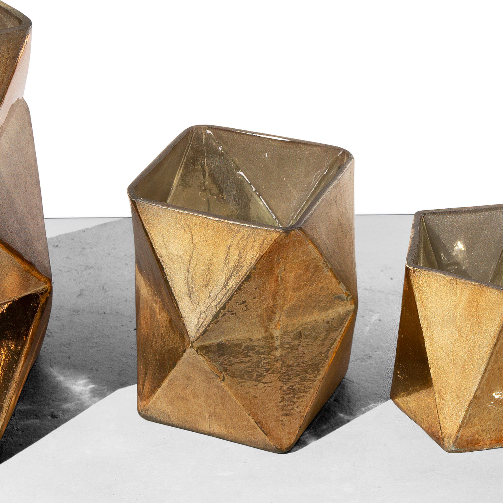 West Elm Prism Mercury Glass Medium Vase