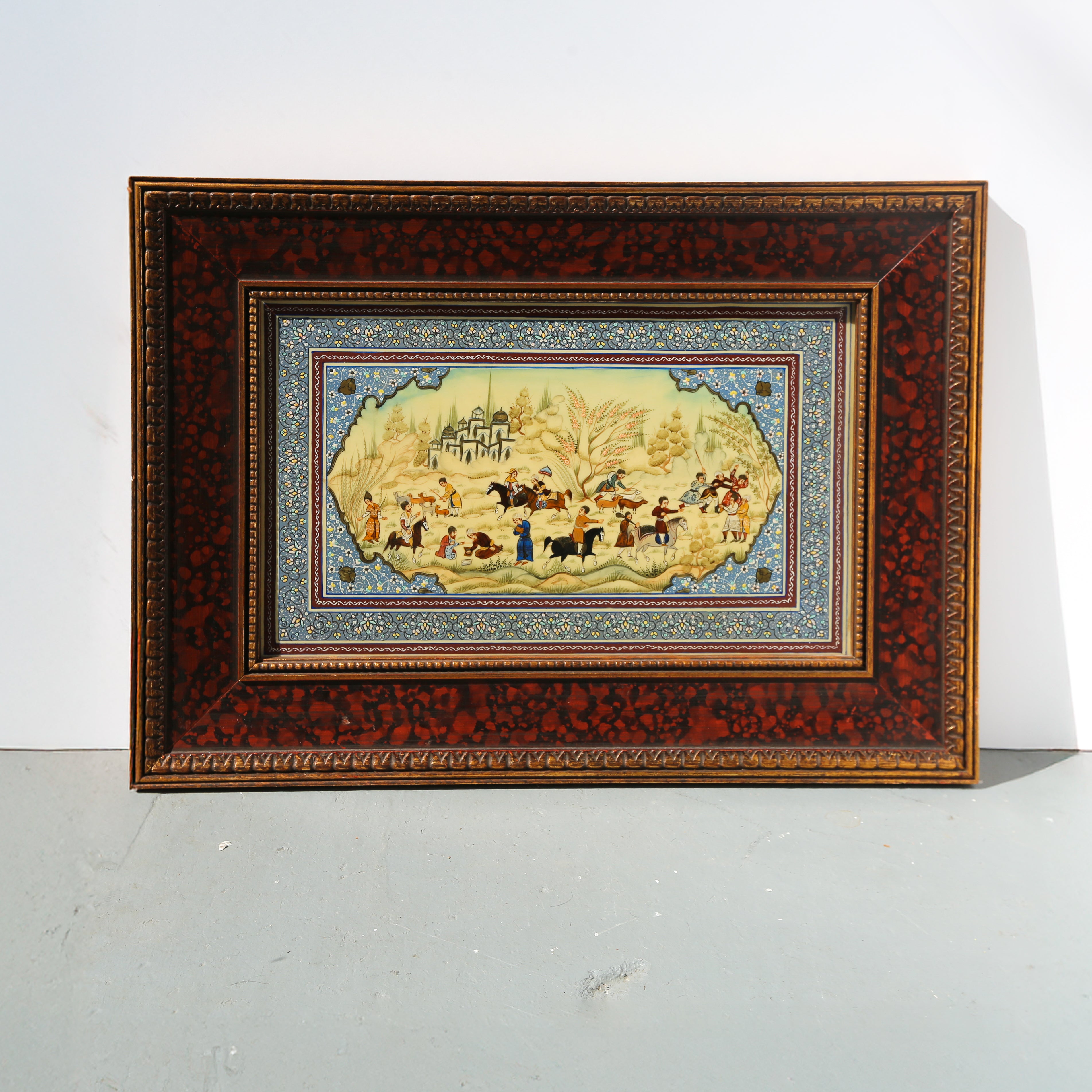 Framed Persian Painting