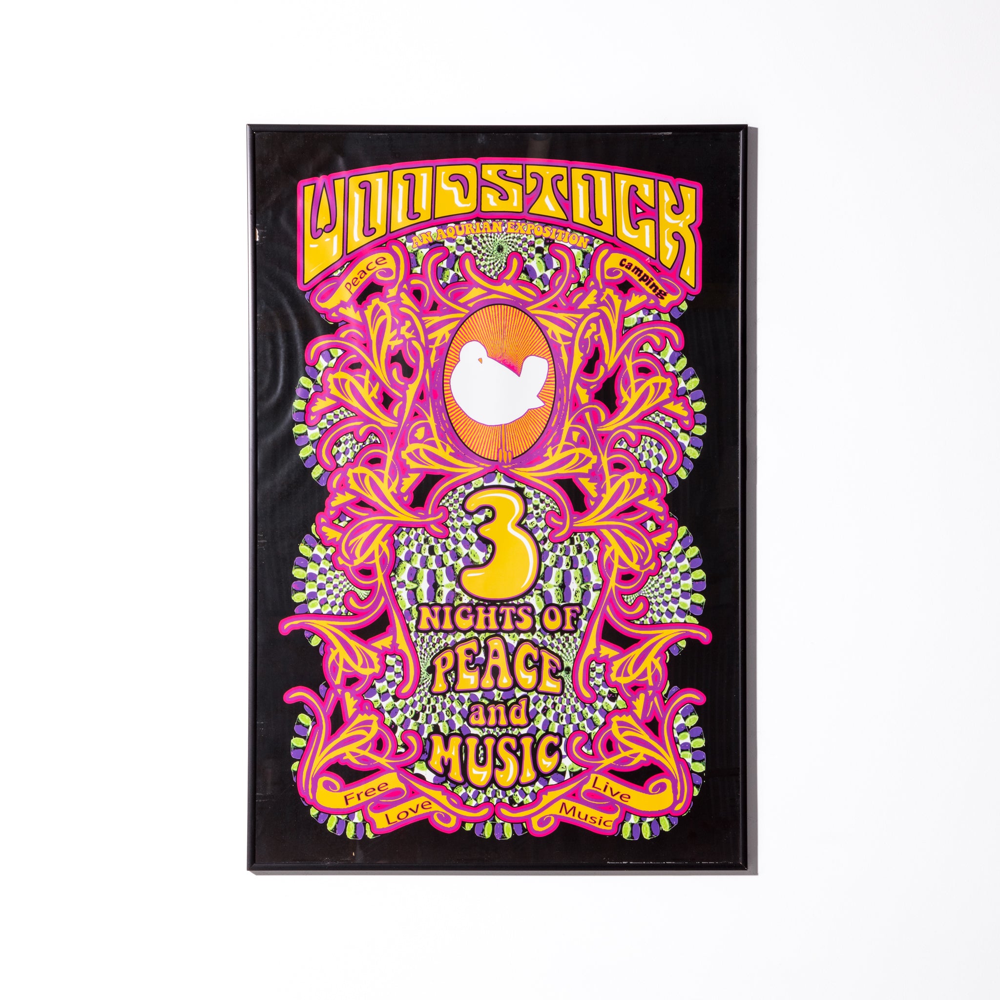 Vintage Woodstock poster