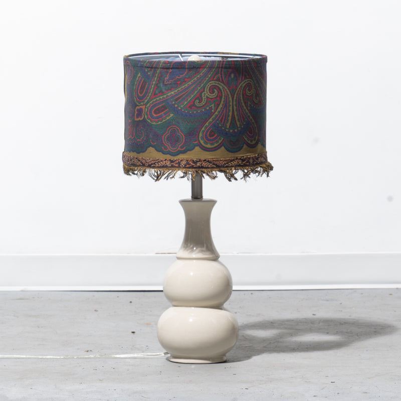 Tresi Studio Boho Fringe Ceramic Table Lamp