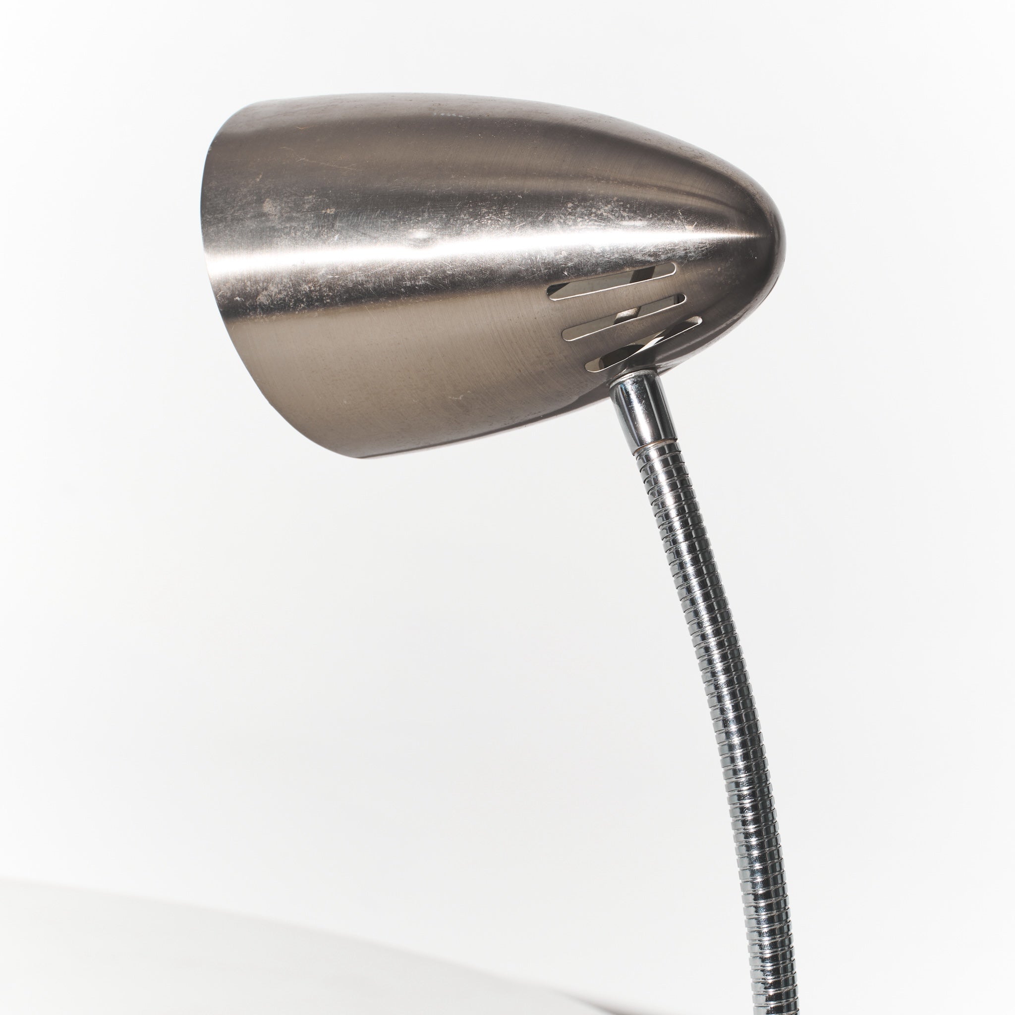 Mid-Century Modern Cone Gooseneck Clamp Lamp