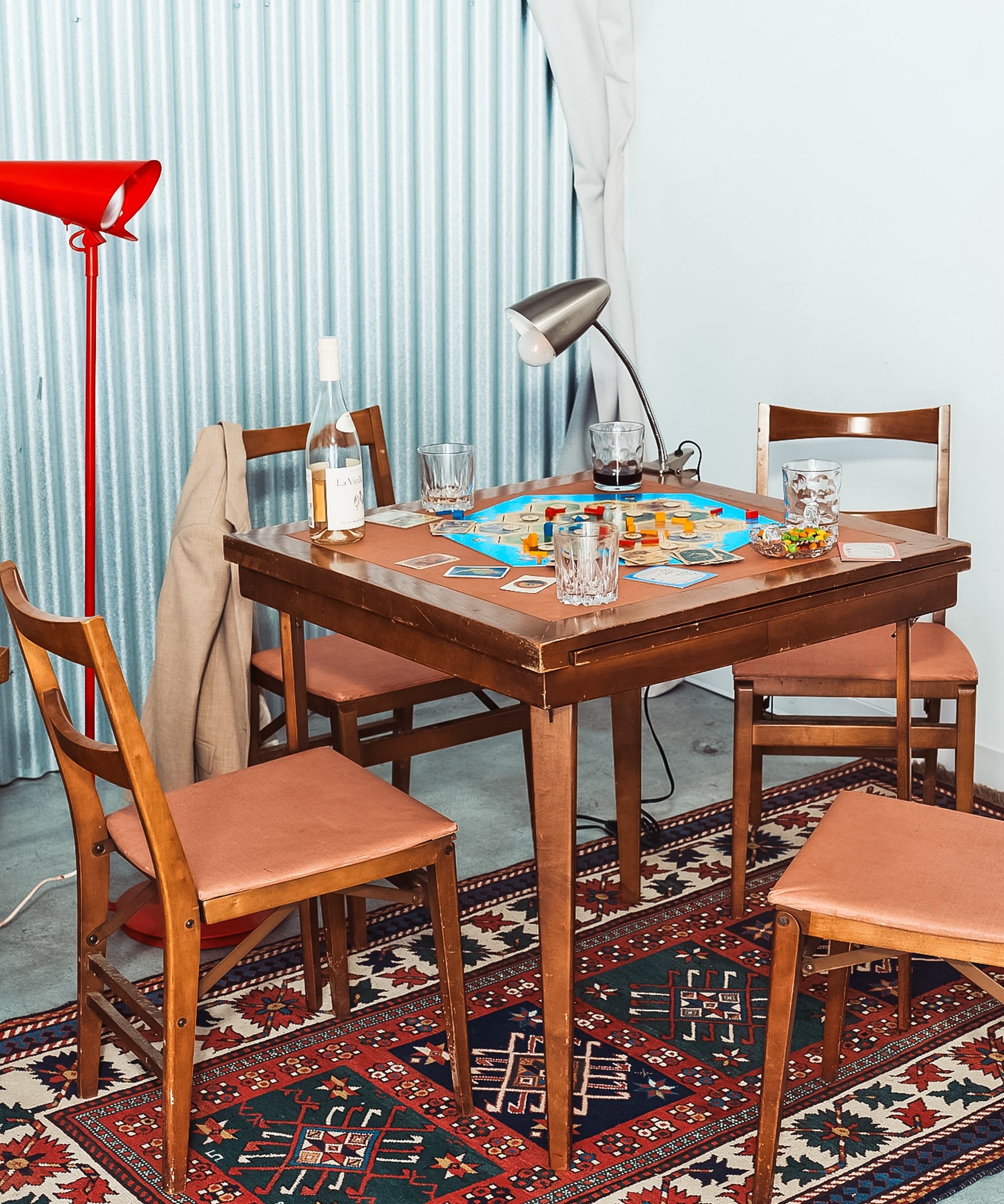 Mid-Century Modern Cone Gooseneck Clamp Lamp