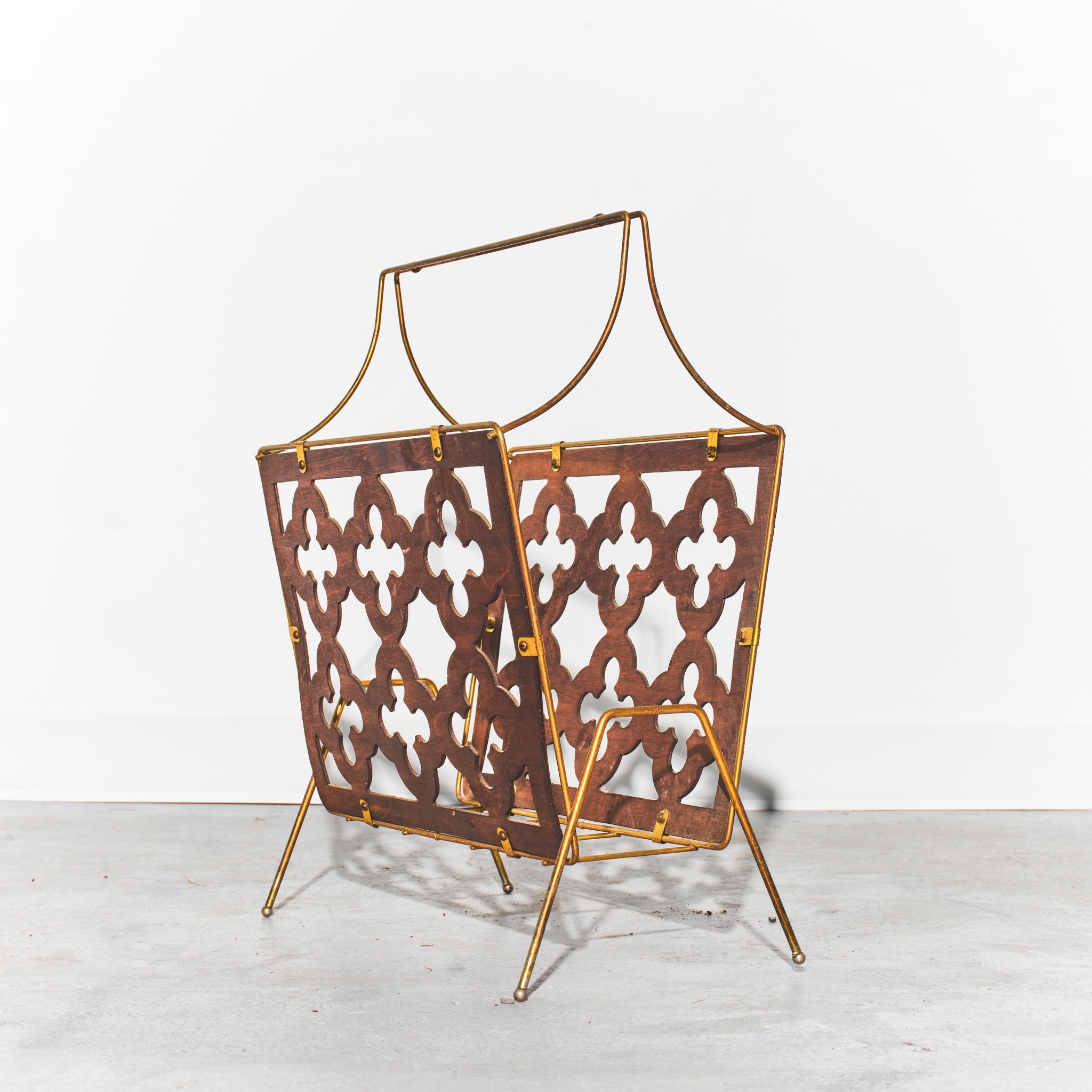 Mid-Century Modern Magazine Rack