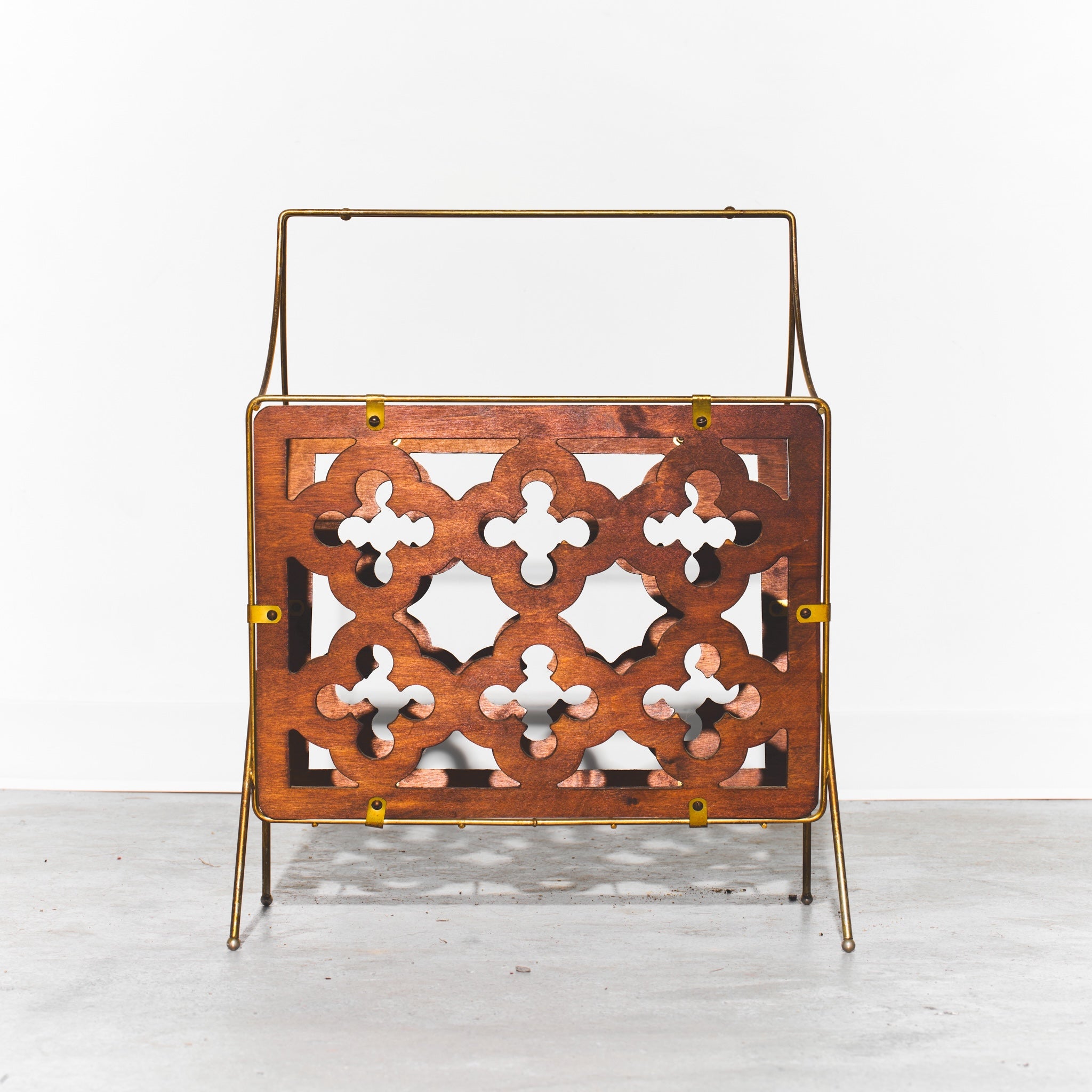 Mid-Century Modern Magazine Rack