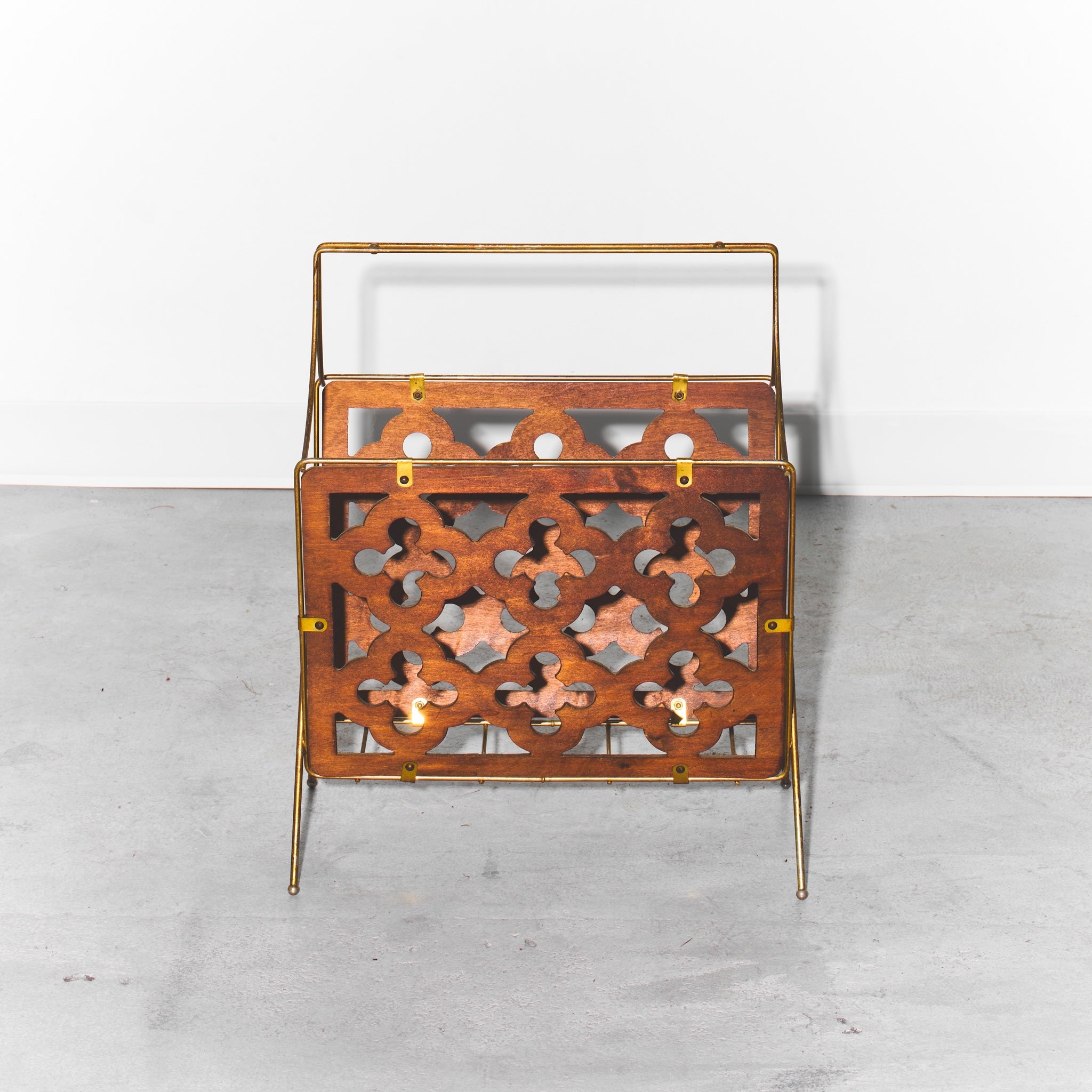 Mid-Century Modern Magazine Rack