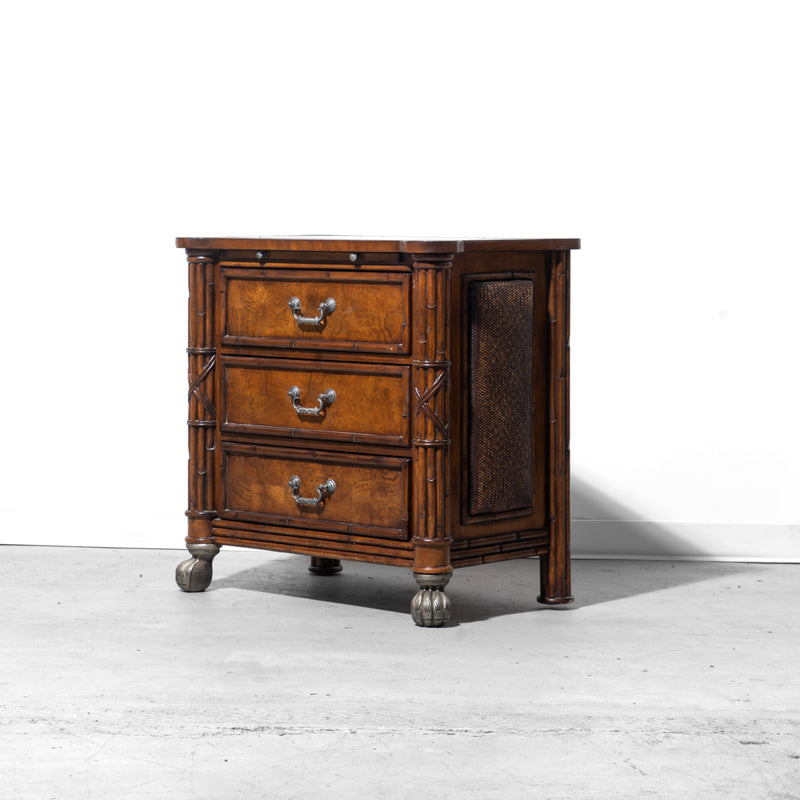Granite top nightstand