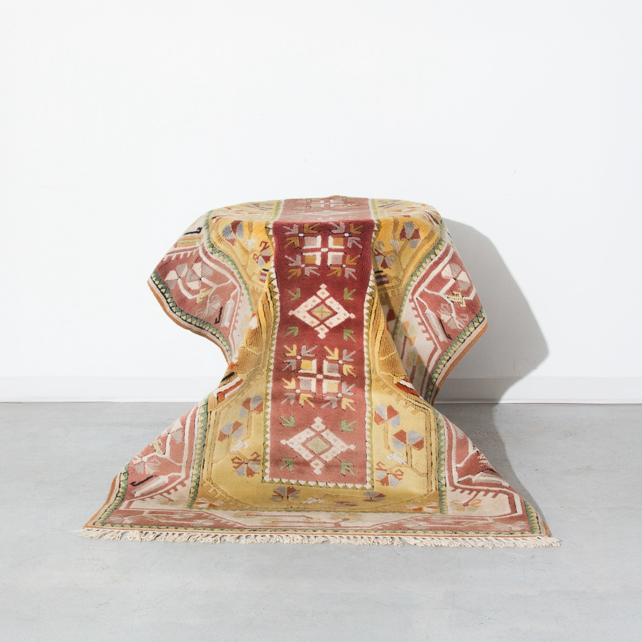 Vintage Handmade Turkish Persian Oriental Wool Area Rug