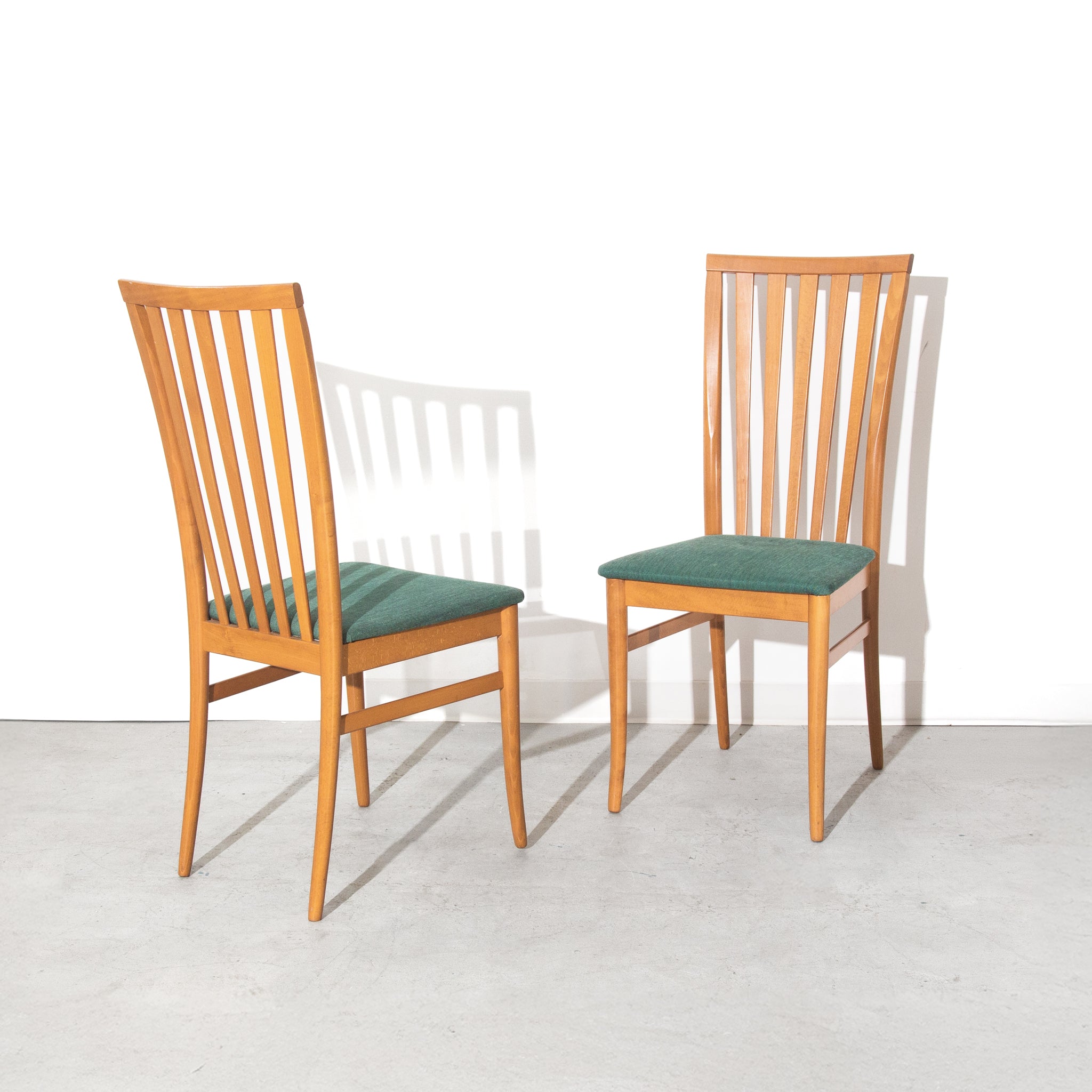 Vintage Mid-Century Modern MCM Dining Chairs Pair