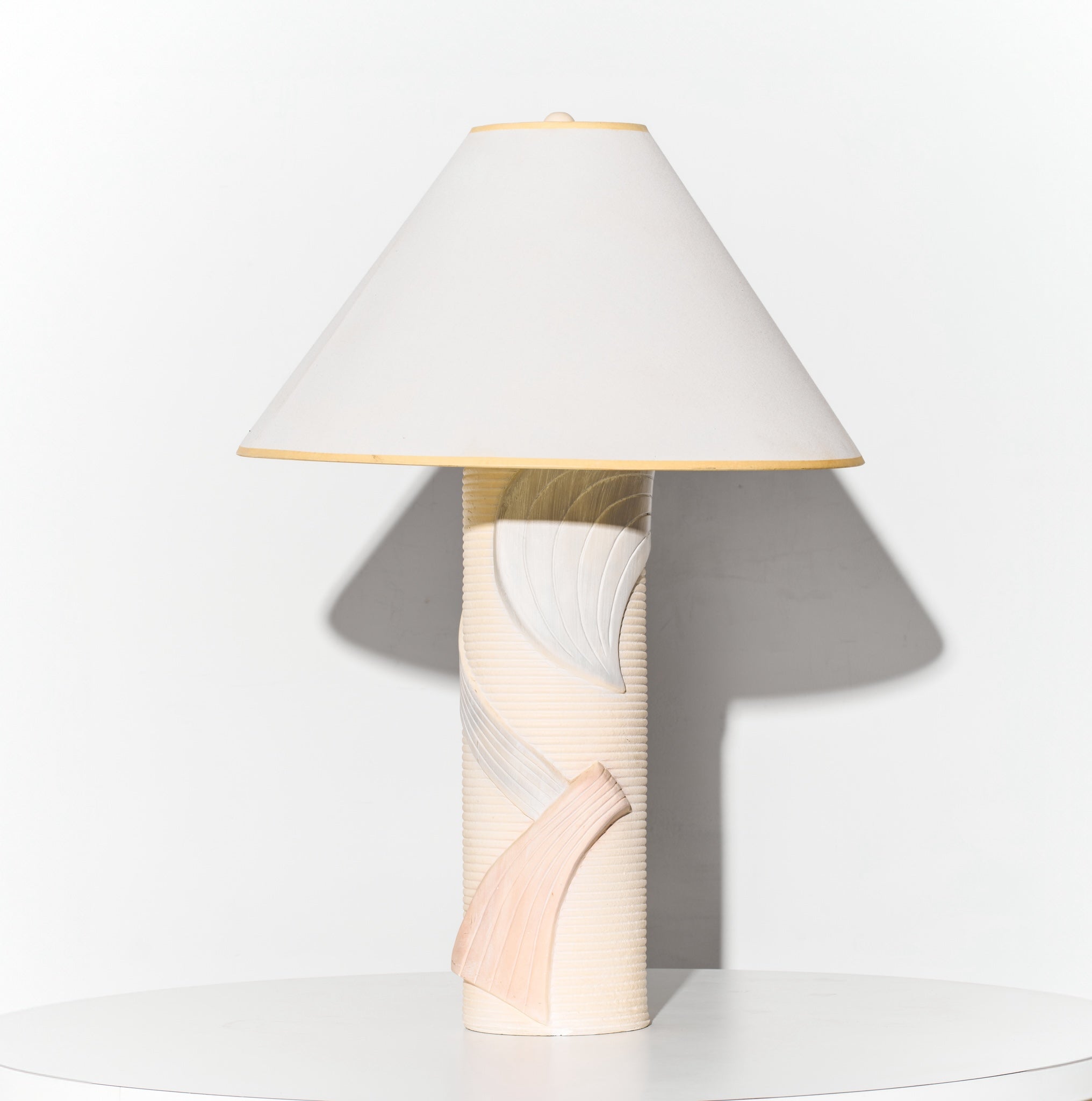 Tall Art Deco Ceramic Lamp