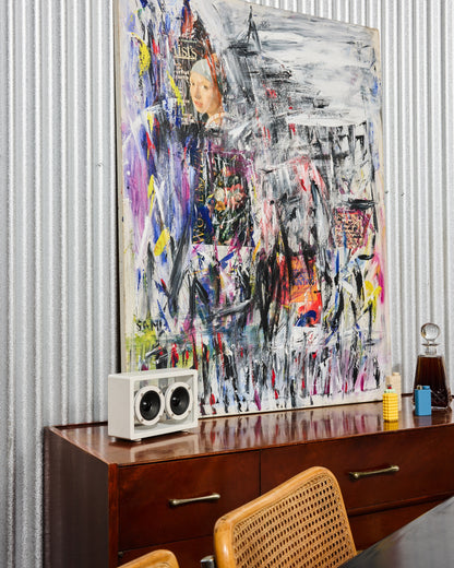 Mixed Media Painting, Signed