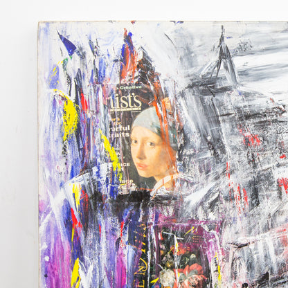 Mixed Media Painting, Signed