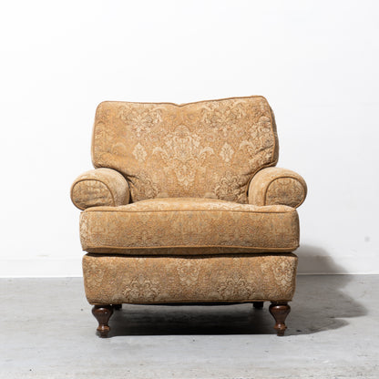 Brocade Floral Armchair by Lee Industries