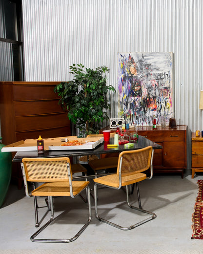 Set of 4 Mid-Century Modern Cesca Cantilever Chairs