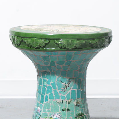 Mosaic Botanical Stool