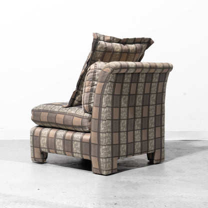 Postmodern Marge Carson Custom-Upholstered Armchairs (Set of 2)