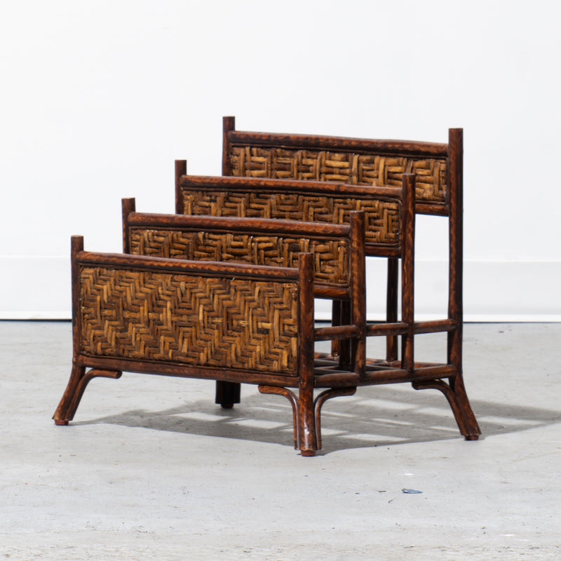 Bamboo Magazine Stand