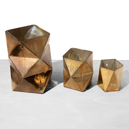 West Elm Prism Mercury Glass Large Vase