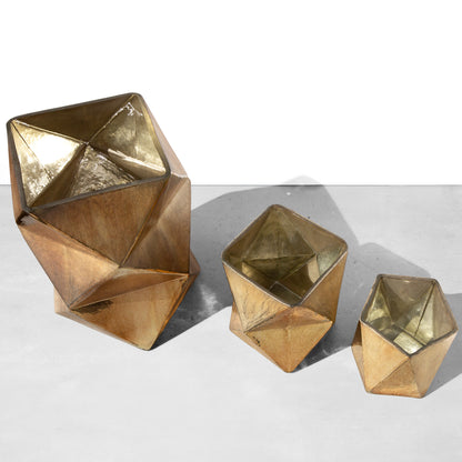 West Elm Prism Mercury Glass Large Vase