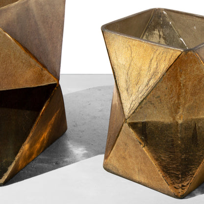 West Elm Prism Mercury Glass Medium Vase