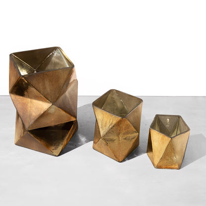 West Elm Prism Mercury Glass Medium Vase