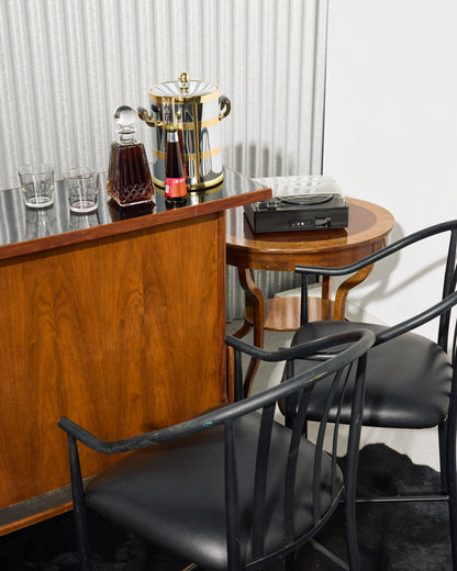 Mid-Century Modern Kraftware Dual-Toned Ice Bucket