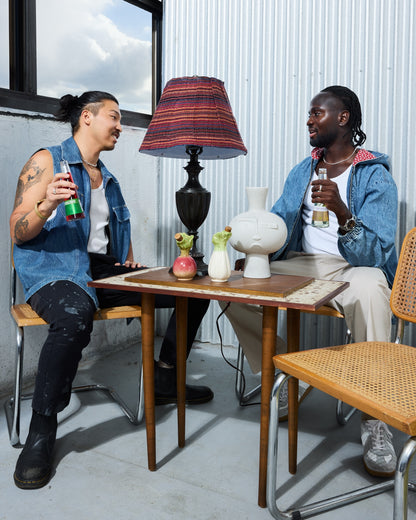 Vintage Ceramic Vegetable Condiment Bottles