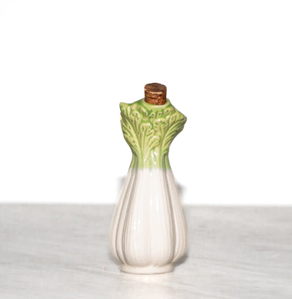 Vintage Ceramic Vegetable Condiment Bottles