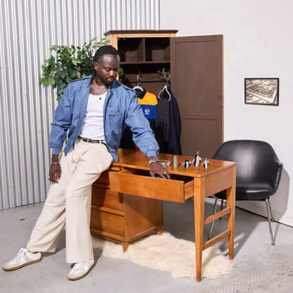Mid-Century Modern Wooden Desk