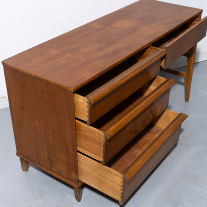 Mid-Century Modern Wooden Desk