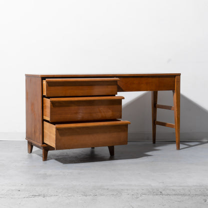 Mid-Century Modern Wooden Desk