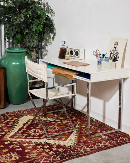White Metropolitan Computer Desk