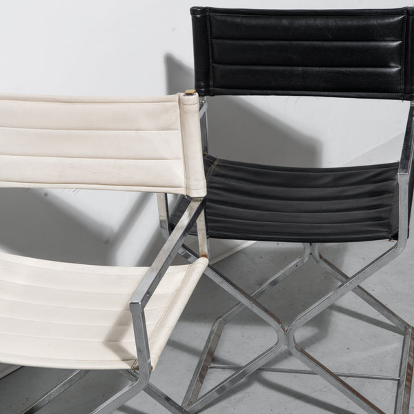 Black Vinyl Chair
