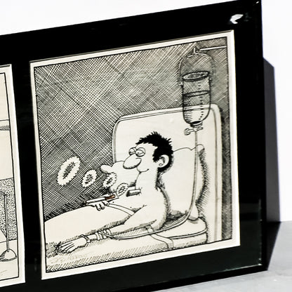 Framed Signed Comic Prints by Skip Morrow