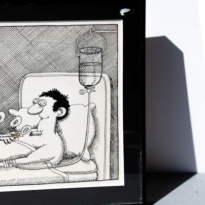 Framed Signed Comic Prints by Skip Morrow