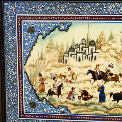 Framed Persian Painting