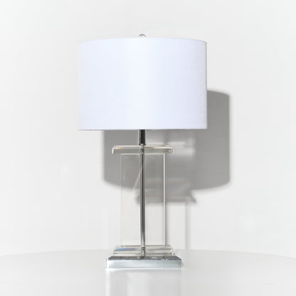 Glass Rectangle Lamp
