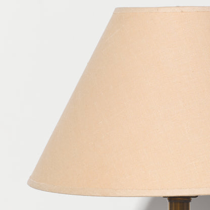 Brass Beveled Lamp