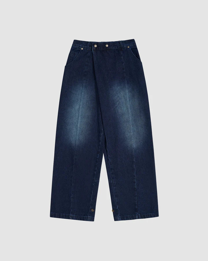 Sundae School - INDIGO FADE HANBOK DENIM PANTS
