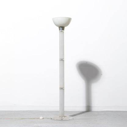 Postmodern Lucite Torchiere Floor Lamp