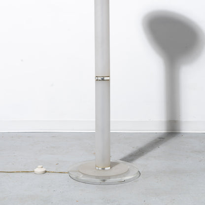 Postmodern Lucite Torchiere Floor Lamp