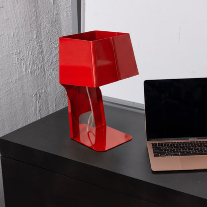 Red Matteo Ragni Leti Bookend Lamp