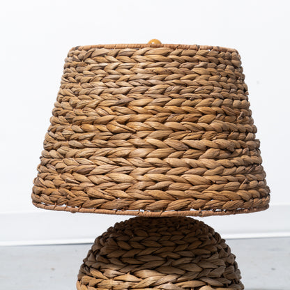 Woven Seagrass Table Lamp