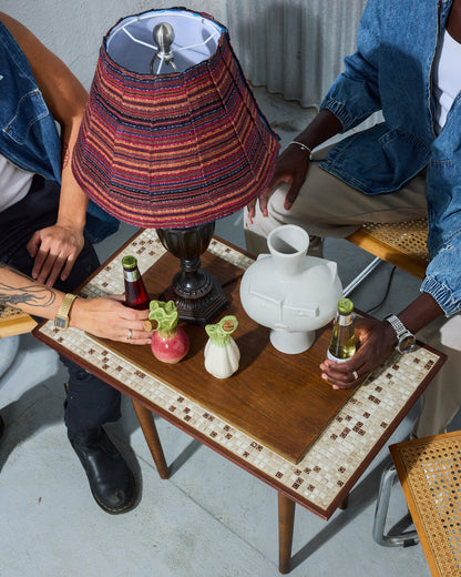 Tresi Studio Striped Resin Table Lamp