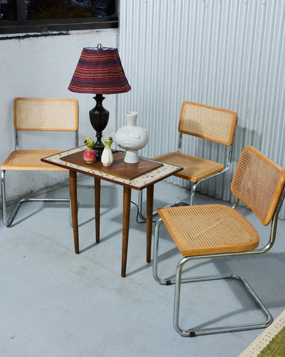 Tresi Studio Striped Resin Table Lamp