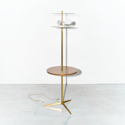Mid-century Modern Built-in Table Lamp