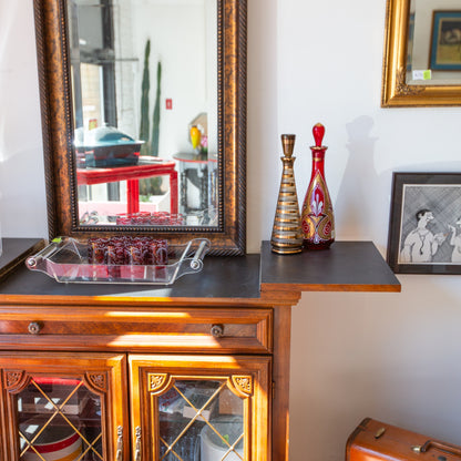 MCM Bohemian Red Decanter