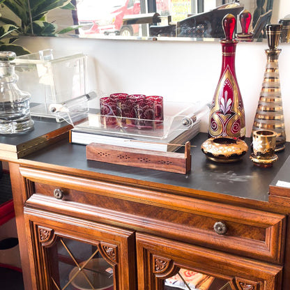 MCM Bohemian Red Decanter