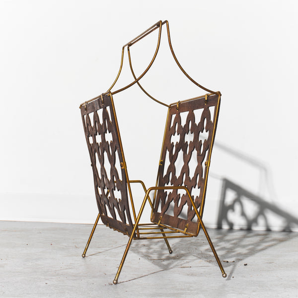 Mid-Century Modern Magazine Rack